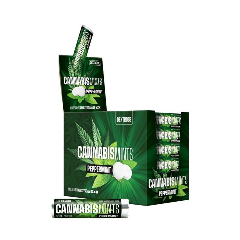 Caramelos menta CANNABISMINTS 21GR